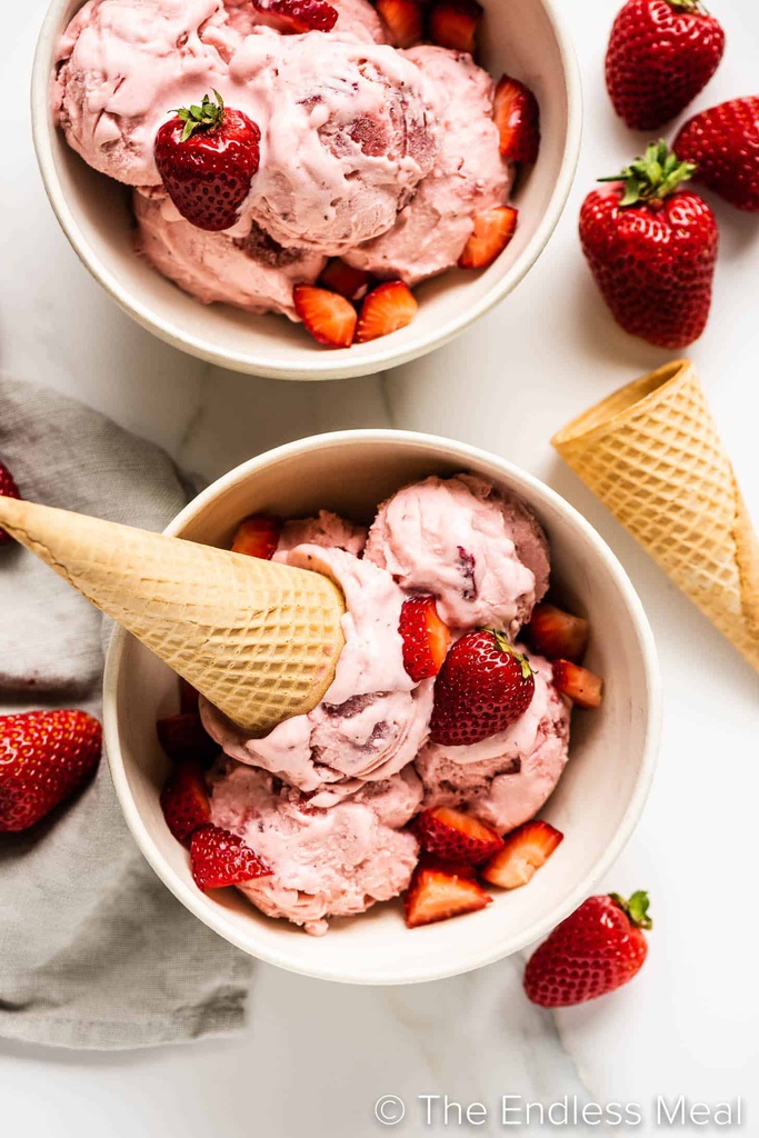 Vanilla ice cream