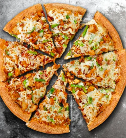 Supreme chicken pizza